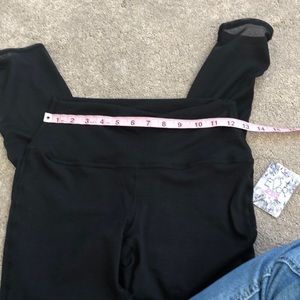 Evcr M NWT Workout Pants Lower Leg Mesh Detail